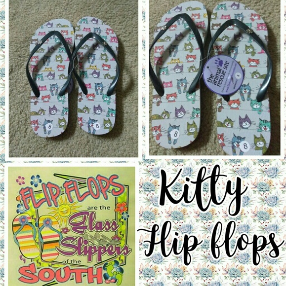 animal rescue flip flops